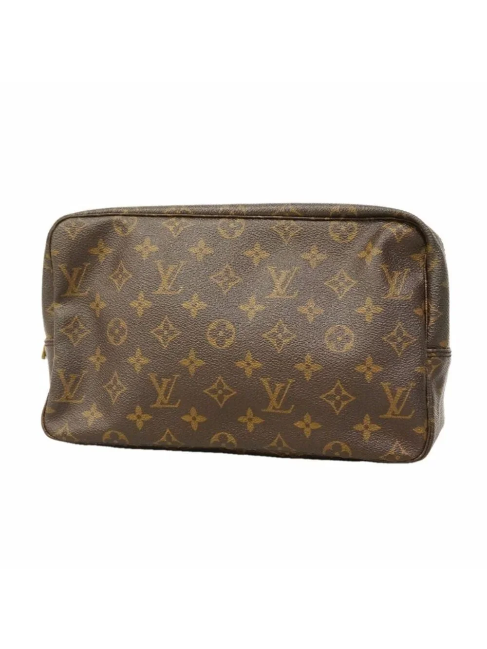 Louis Vuitton Pouch Monogram Trousse Toilet 28 Brown